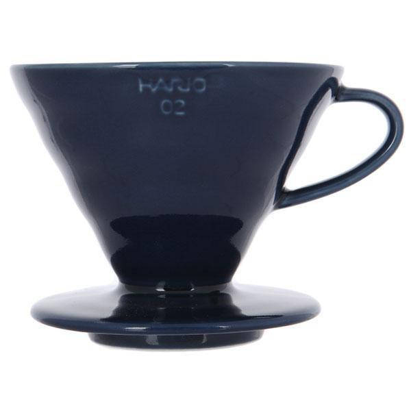 

Пуровер V60 Indigo Blue Model керамический на 1-4 чашки 3VDC-02-IBU-UEX