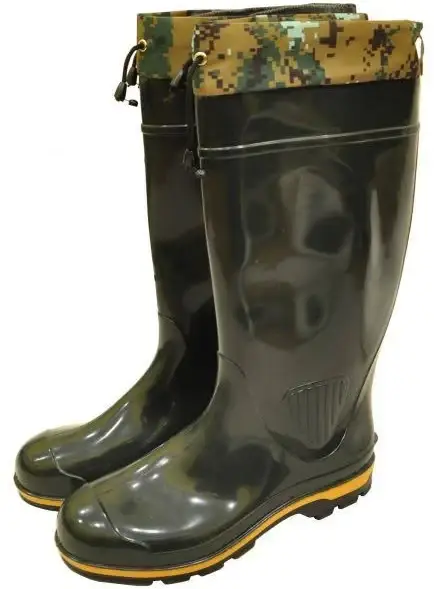 

Сапоги резиновые утепленные с манжетом ГумаТрест М-01 УММ, Зелёный
