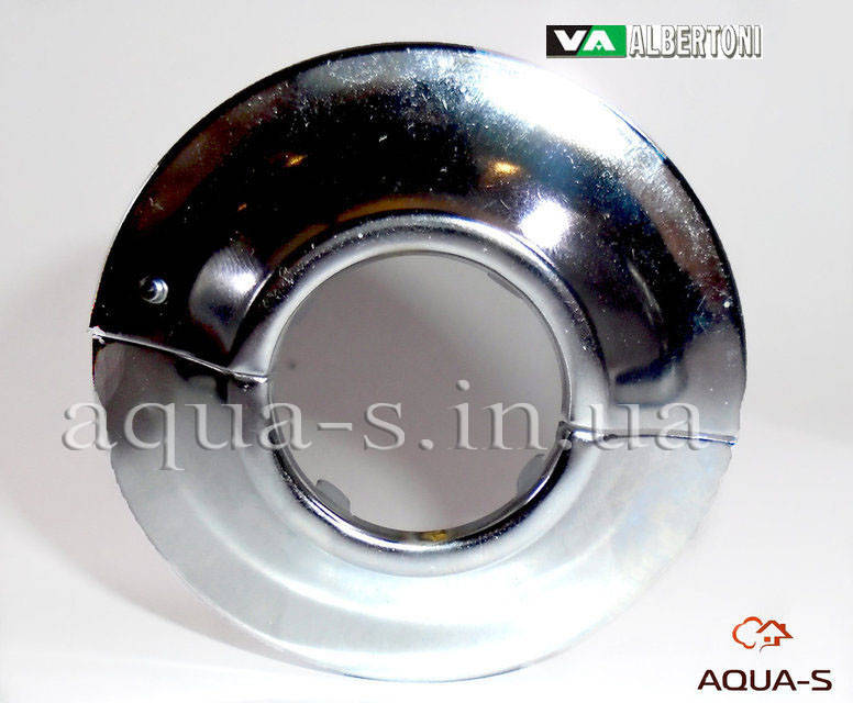 

Декоративная чашка Albertoni (3/4") 26 мм. разборная стальная (ХРОМ) Италия