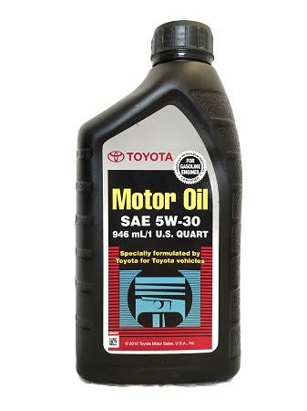 

Моторное масло Toyota Motor Oil 5W-30 (002791QT5W) 1л