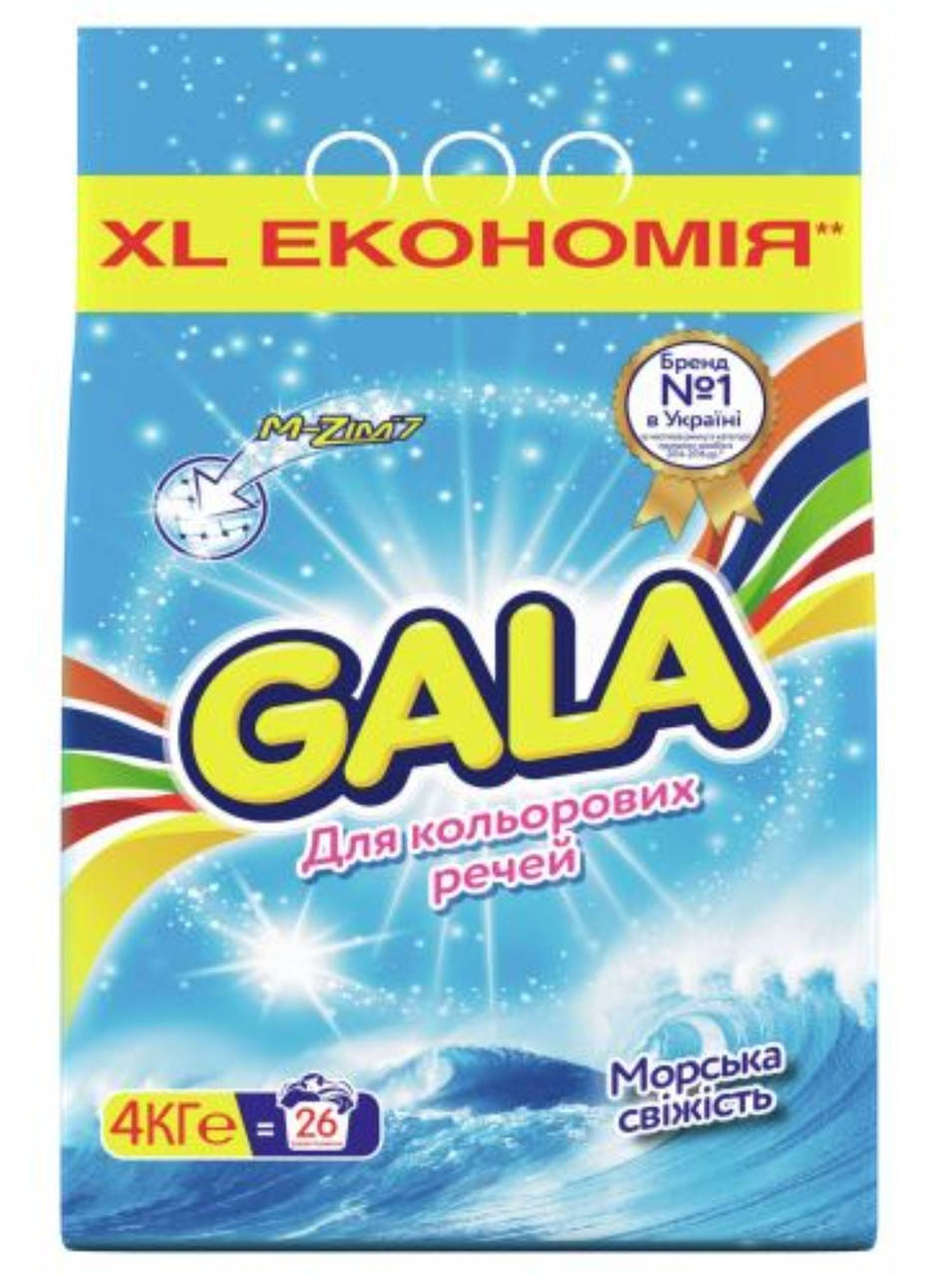 

Стиральный порошок ГАЛА 4кг автомат колор
