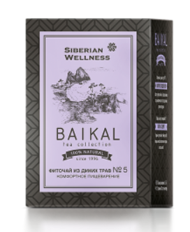 

Фиточай из диких трав № 5 (Комфортное пищеварение) - Baikal Tea Collection