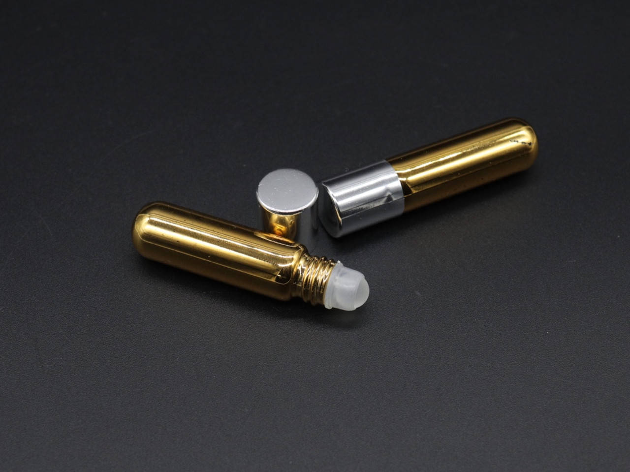 

Стеклянные бутылочки. Цвет "золото". 58х14мм/ 5мл