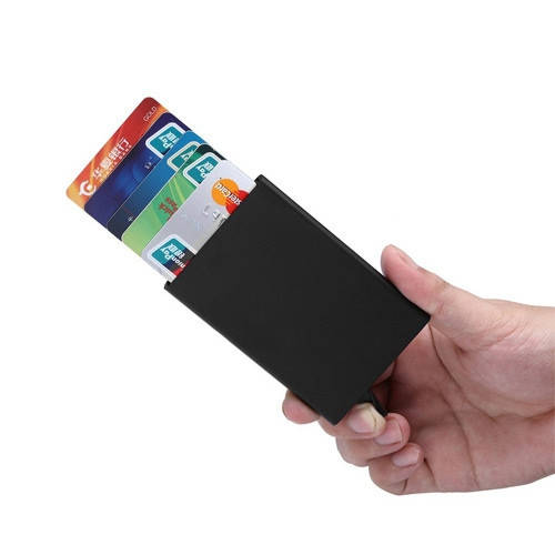 

Кредитница картхолдер визитница карточница карманная, металл