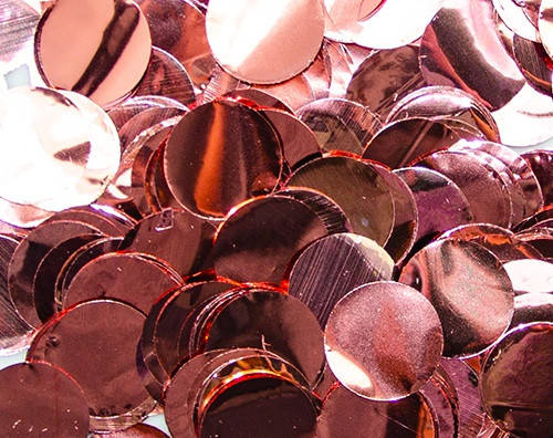 

Конфетті Міні Кружечки Рожеве Золото 100 г 12 мм, Розовое золото