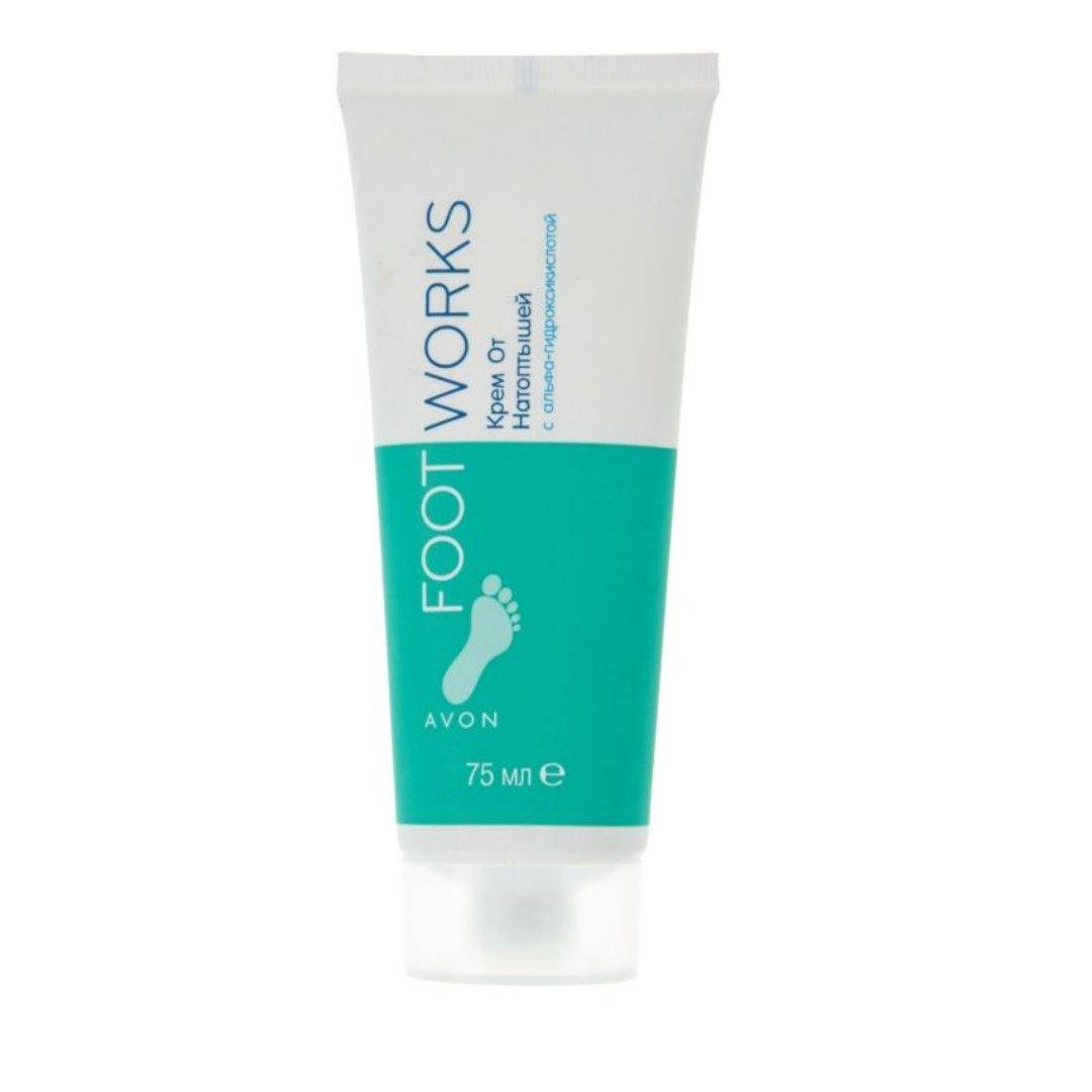 

Крем от натоптышей с альфа-гидроксикислотой FootWorks AVON 75 ml