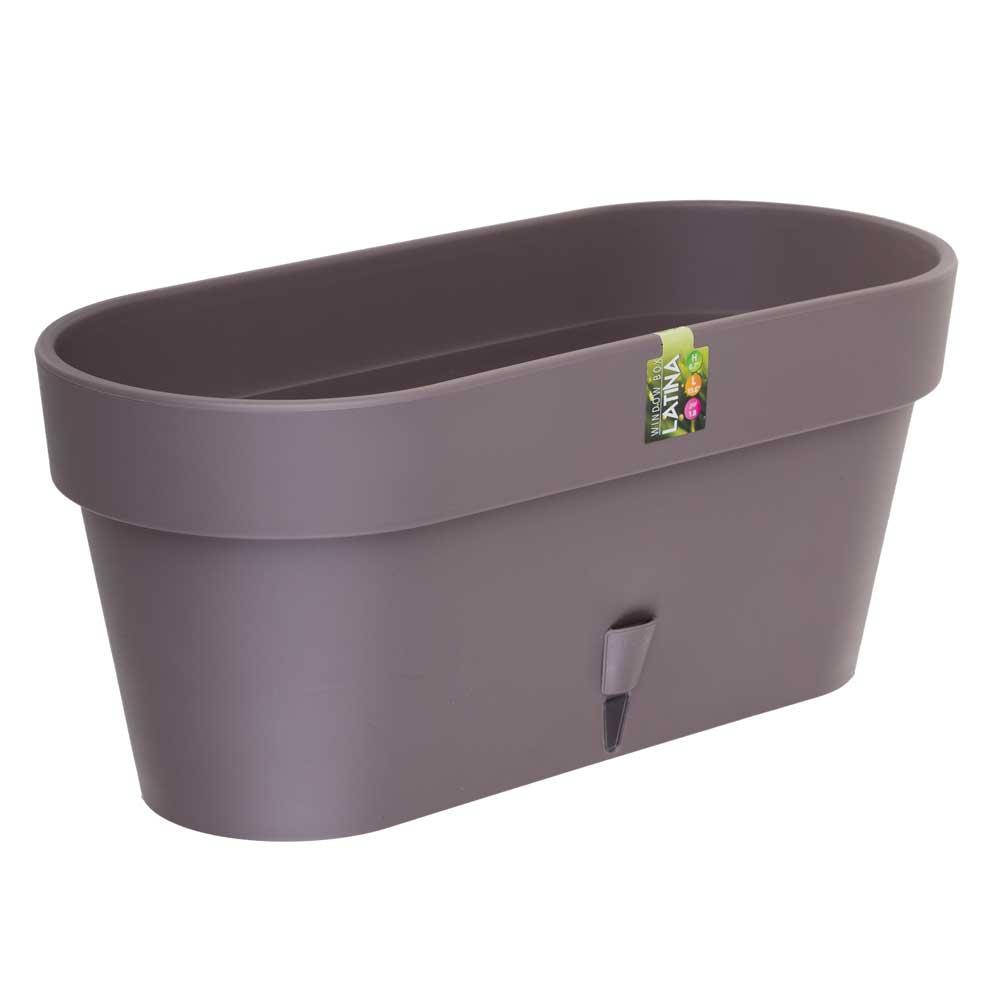 

Горшок с автополивом LATINA WINDOW BOX 6,7 л. шаде (JL 40 SAD)
