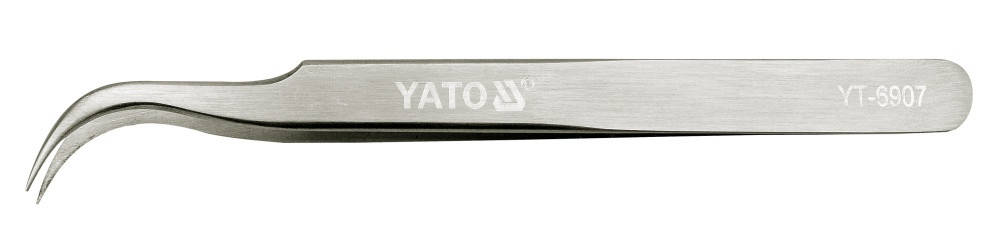 

Пинцет YATO YT-6907 115 мм согнутый