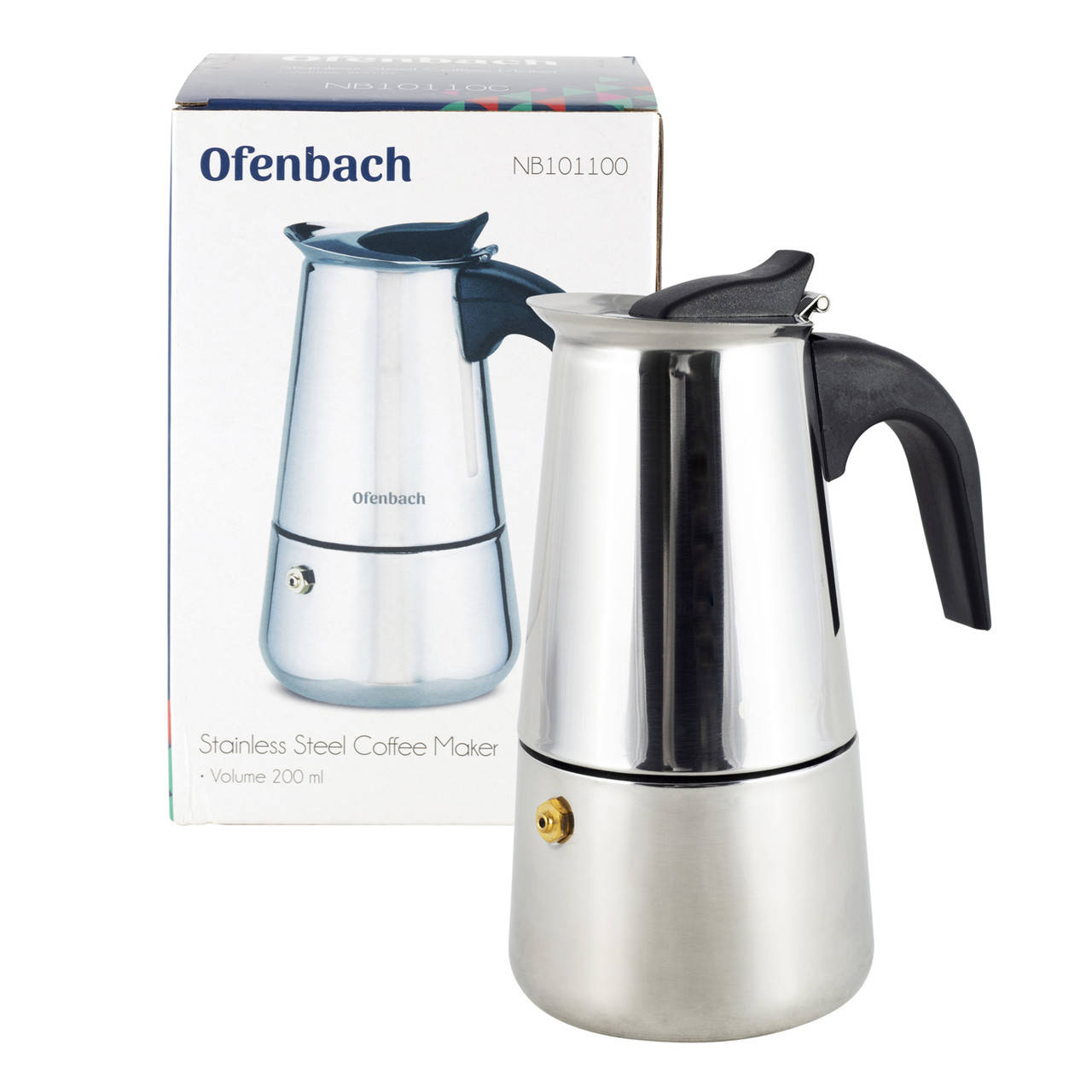 

Кофеварка гейзерная Ofenbach 200мл KM-101100