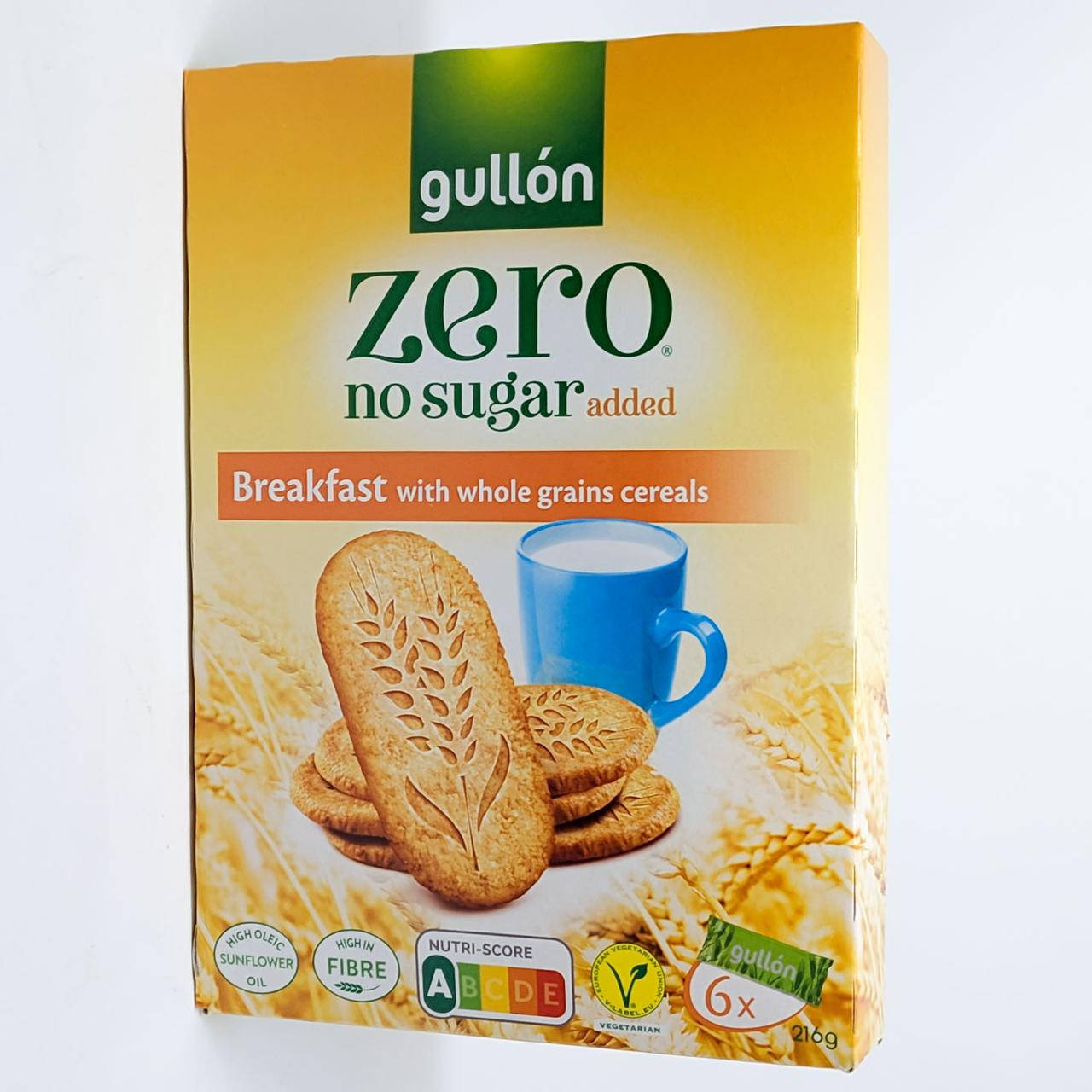 

Печенье Gullon Diet Nature Desayuno без сахара