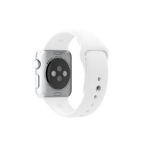 

Ремешок силиконовый для Apple Watch 42/44 mm (09) White