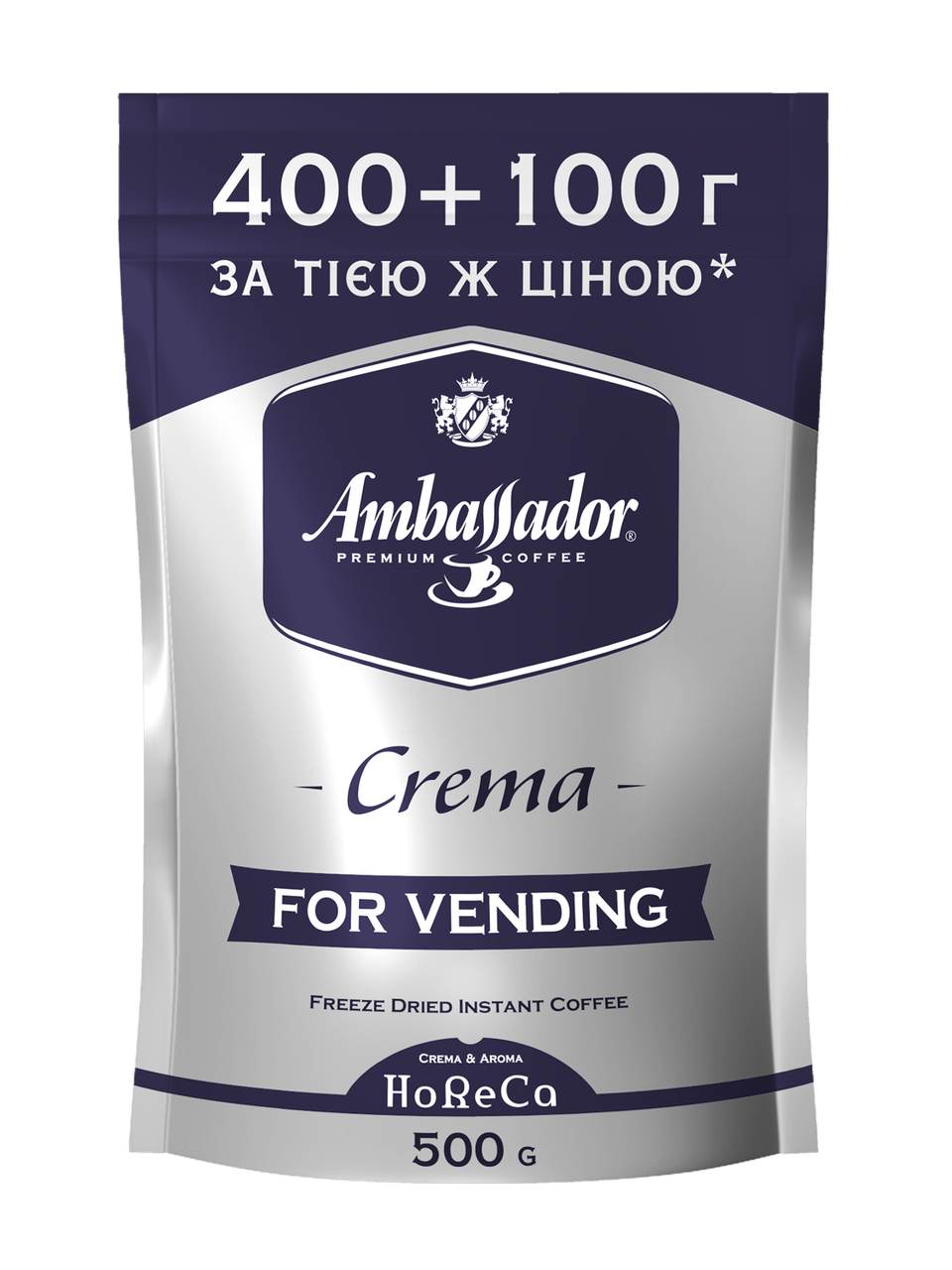 

Кофе растворимый Ambassador Crema 500 г