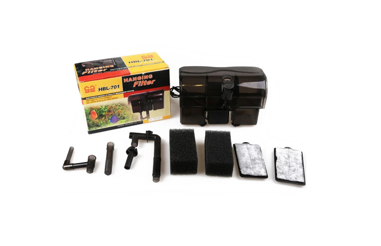 

Навесной фильтр SunSun Hbl-701 для аквариума до 150л