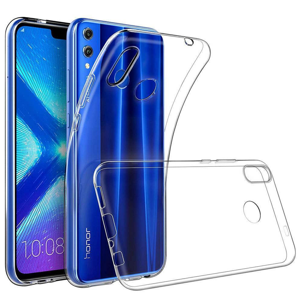 

Силиконовый чехол для Huawei Honor 8X (JSN-L21), Прозрачный