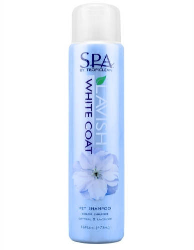 

Tropiclean White Coat шампунь для белой шерсти собак 472 мл