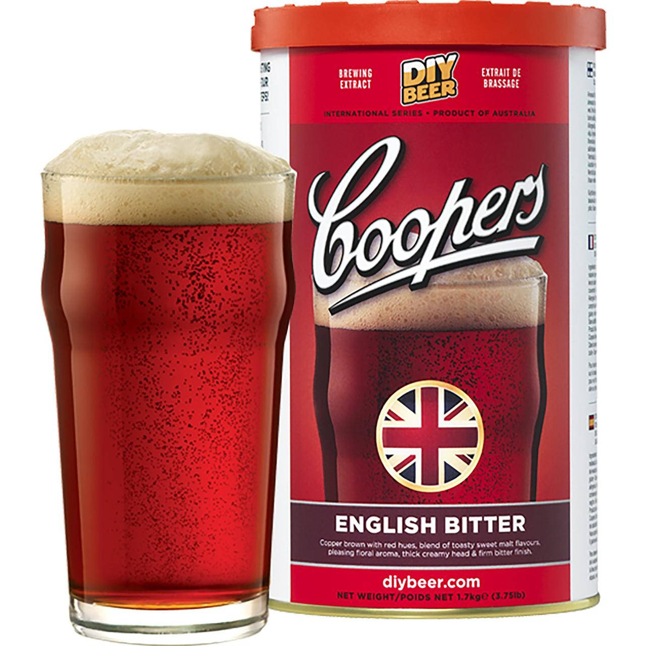 

Экстракт для приготовления пива, 1,7 кг - ENGLISH BITTER, Coopers Австралия
