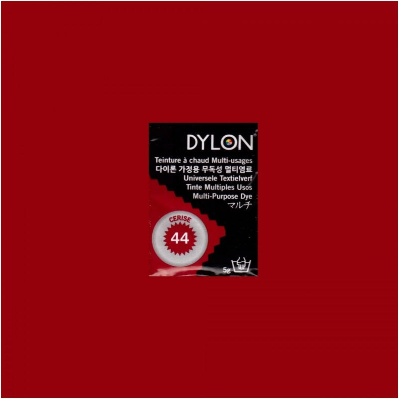 

Многоцелевой краситель для ручного окрашивания ткани DYLON Multipurpose Cerise