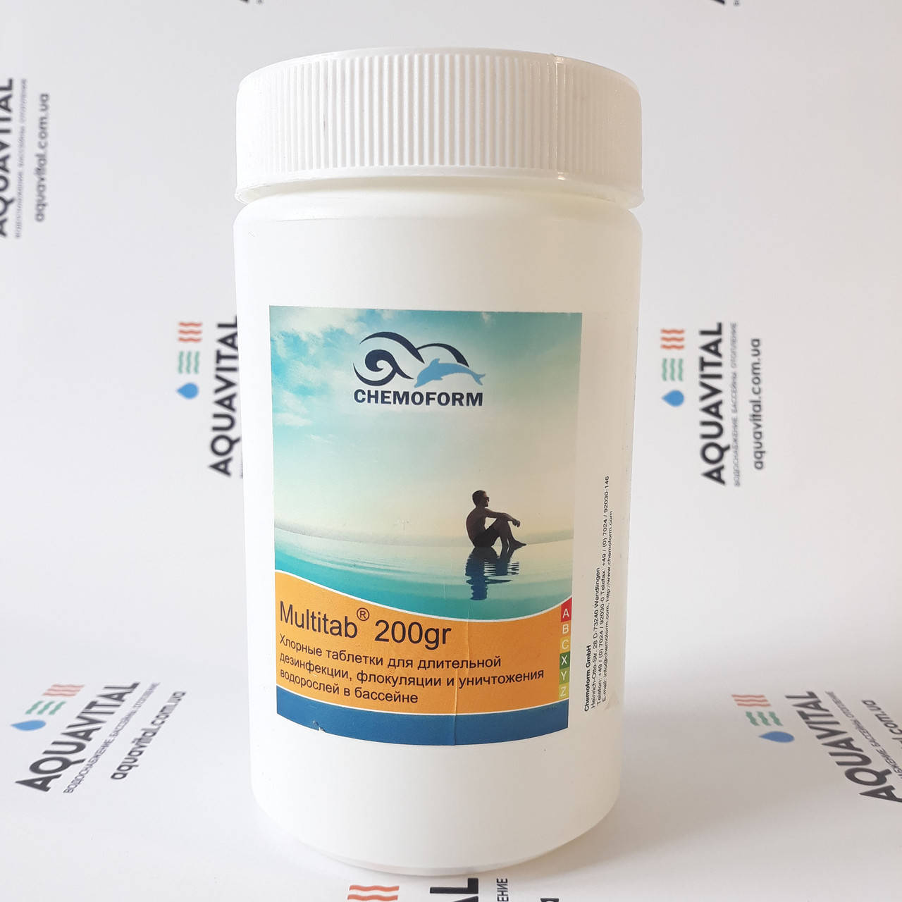 

Все–в–одном мульти–таблетки Chemoform 200 гр / Аквакомплекс по уходу за водой / 1 кг