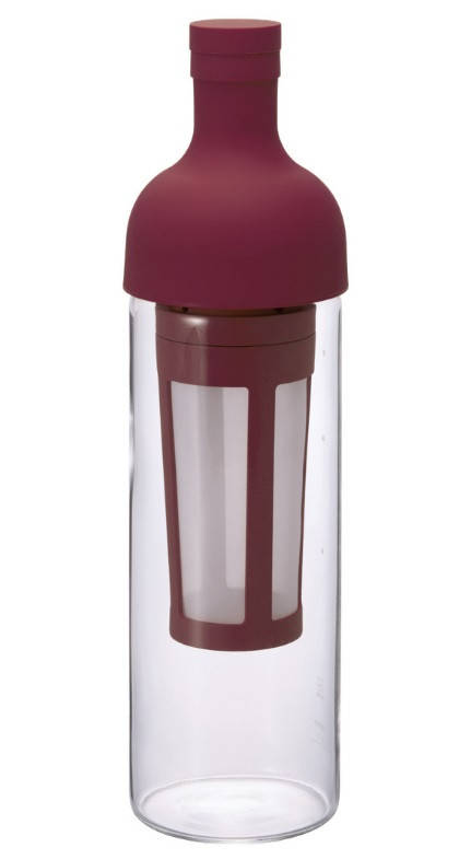 

Бутылка заварник Hario для холодного кофе, красная клюква 750 мл, Бежевый