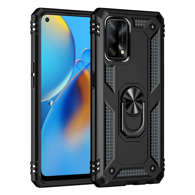 

Противоударный чехол Combo Ring для Oppo A74 (Разные цвета)