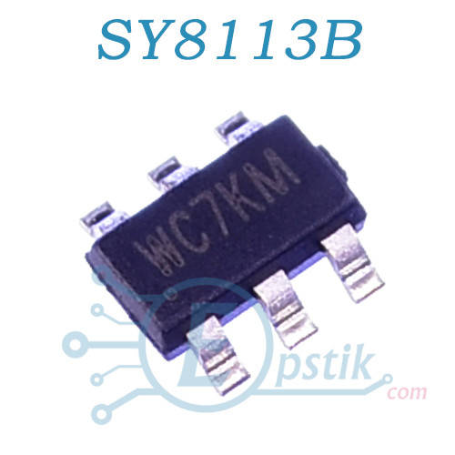 

SY8113B, (WCAMG), DC/DC преобразователь 3А, 500кГц, SOT23-6