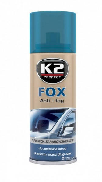 

Средство от запотевания стекол K2 FOX спрей