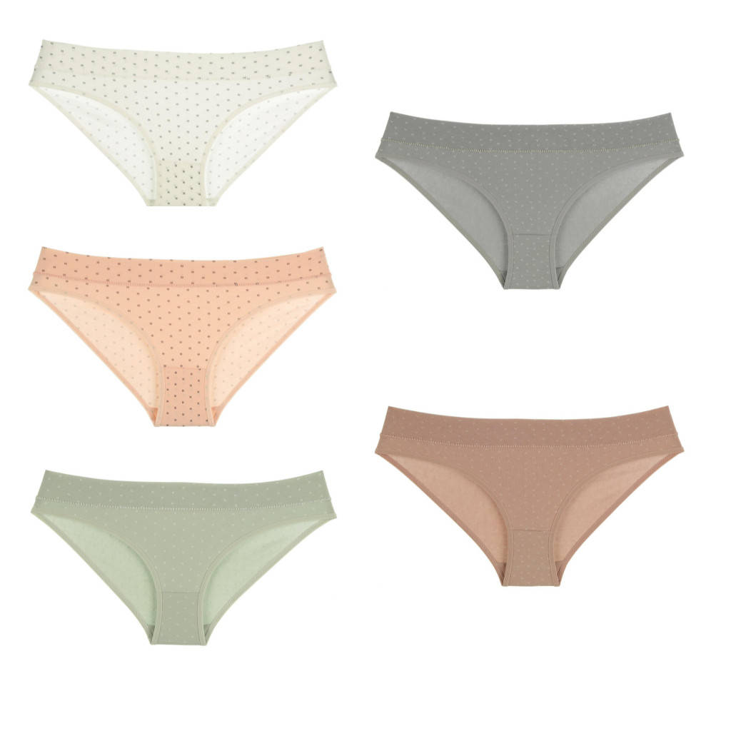 

Трусы женские слипы (классические) Donella 181039 L Комбинированный 5 шт