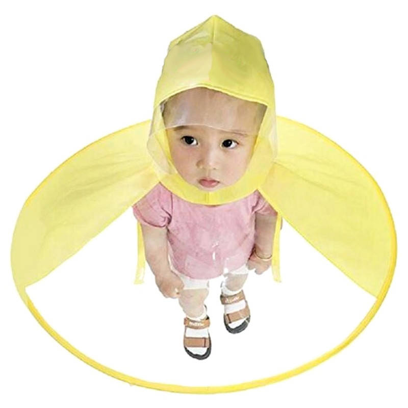 

Детский плащ дождевик Rain Hood желтый Диаметр 80 см