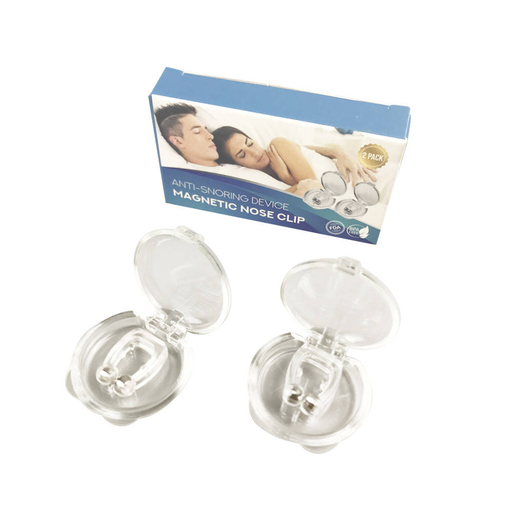 

Антихрап набор Huaer Technology 2 шт магнитная клипса от храпа в нос для лечения храпа