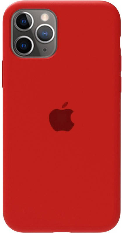 

Чехол-накладка TOTO Silicone Full Protection Case Apple iPhone 11 Pro Max Red, Красный