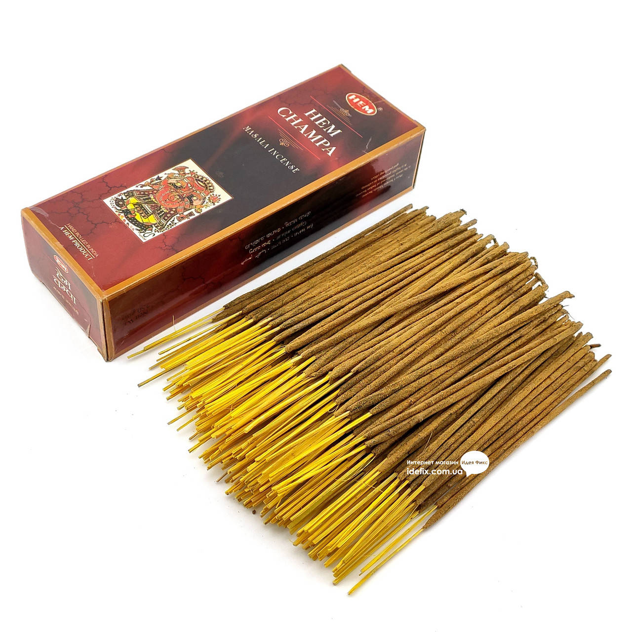 

Благовоние HEM Champa Masala HEM 250 грамм. Аромапалочки Чампа (31199)