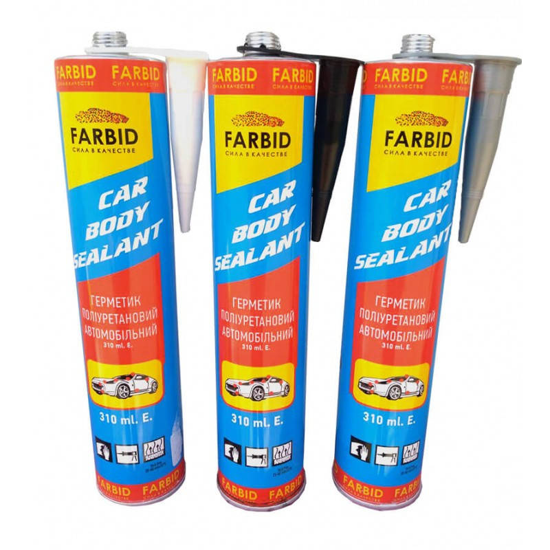 

Герметик полиуретановый Farbid, 310 мл (серый,белый,черный)