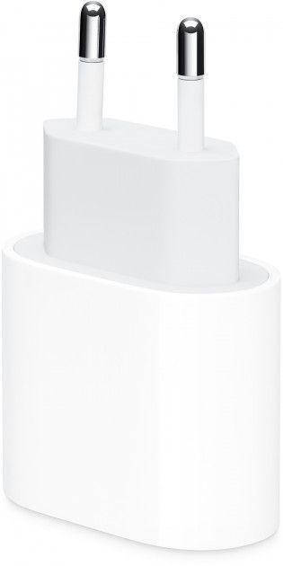 

Сетевое зарядное устройство с поддержкой быстрой зарядки Apple 20W USB Type-C Replacement Power Adapter White, Белый