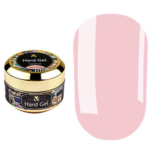 

FOX Hard Gel Cover Pastel - моделирующий жидкий гель (пастельный розовый), 15 мл