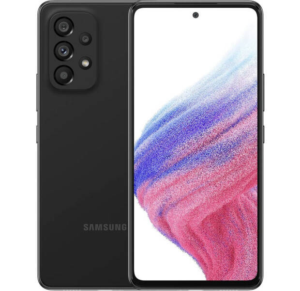 

Смартфон Samsung Galaxy A53 5G 6/128GB Black (SM-A536EZKD), Черный