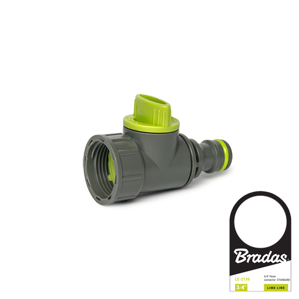 

Адаптер с внутренней резьбой 3/4" с запорным краном LIME LINE, LE-2230