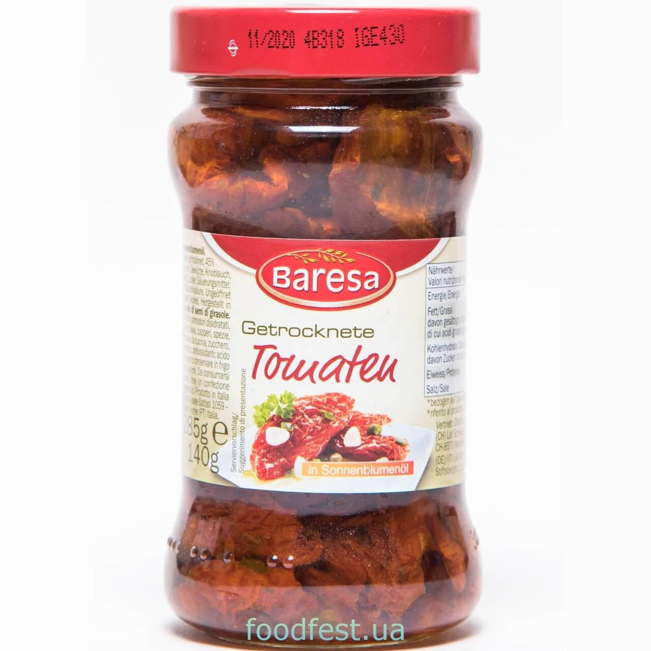 

Томаты вяленые в масле TM Baresa 285/140г