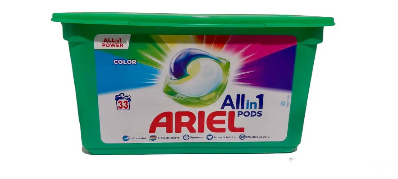 

Ariel 3 in 1 капсули для прання, 33 шт