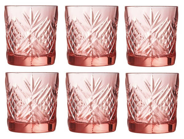 

Набор стаканов низких Luminarc Salzburg Pink 300 мл 6 пр (P9167/1), Розовый