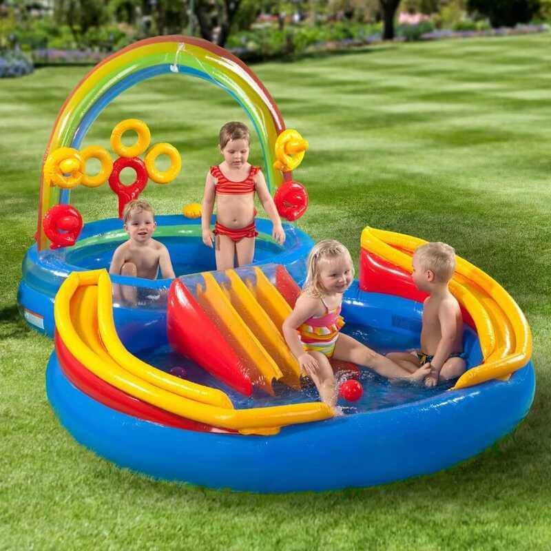 

Игровой центр 57453 NP (2) Радуга, 297х193х135 см, 428 л, 7,560 кг, от 3-х лет