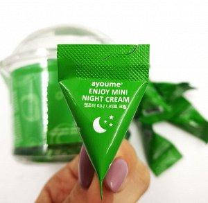 

Крем для лица ночной с центеллой AYOUME Enjoy Mini Night Cream 3гр (AY0106)