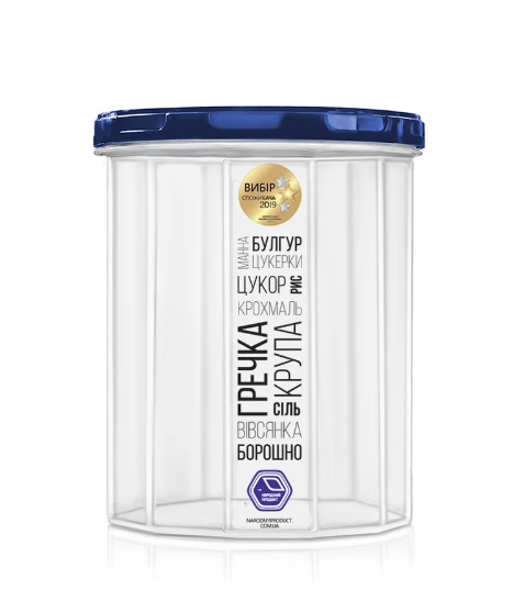 

Емкость для сыпучих продуктов 1,5л, Индиго
