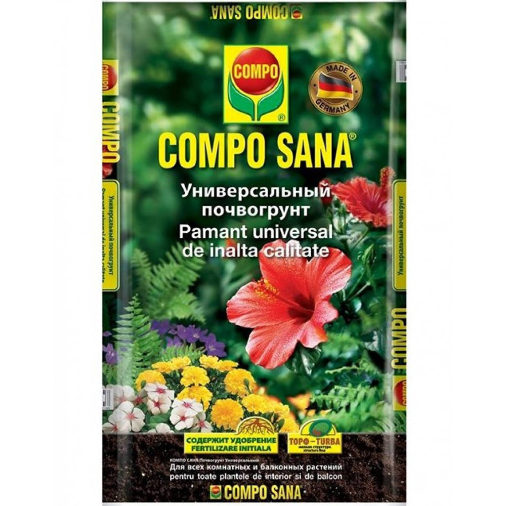 

Торфосмесь универсальная Compo Sana 5 л