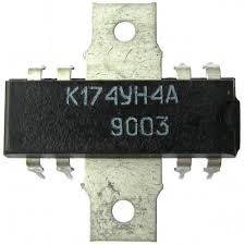 

К174ун4a (TAA300) УНЧ (Підсилювач Низькою Частоти): 1 x 1 Вт (4Ω), 0.7А, 8 ... 10В