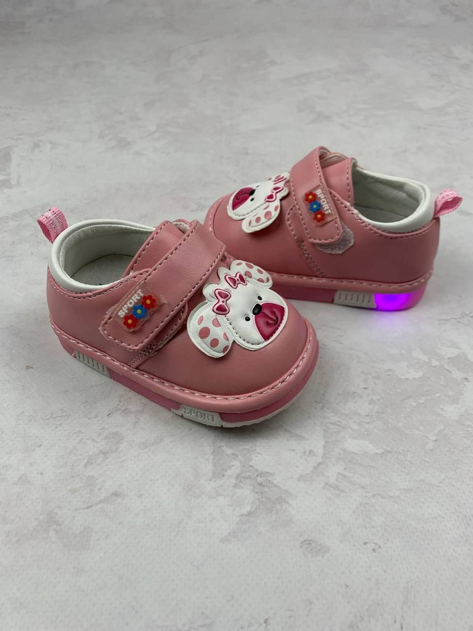 

Розовые пинетки-туфельки 14, Розовый