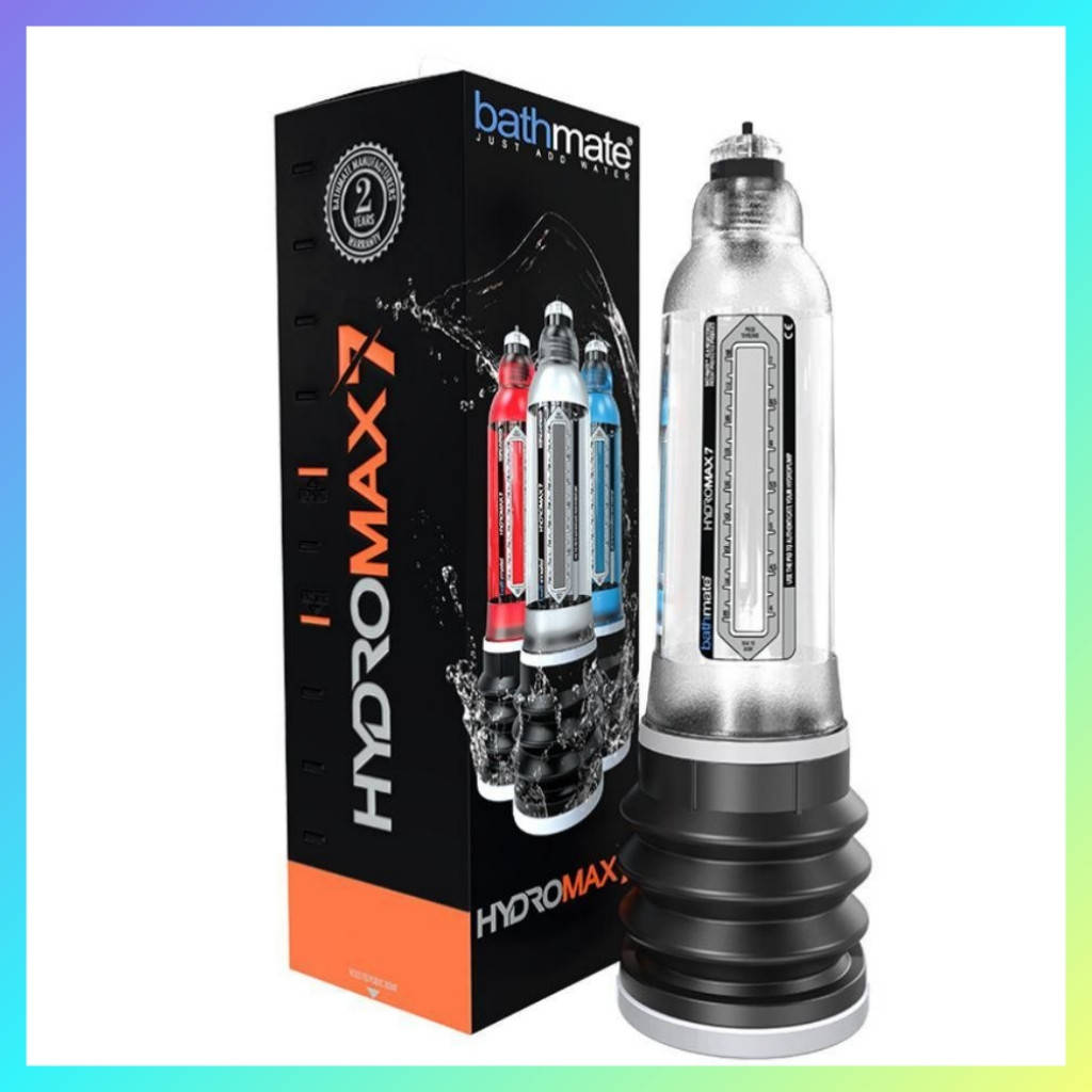 

Вакуумная помпа для мужчин Bathmate Hydromax 7 X30 Гидропомпа прибор для увеличения полового члена 12,5 -18 см