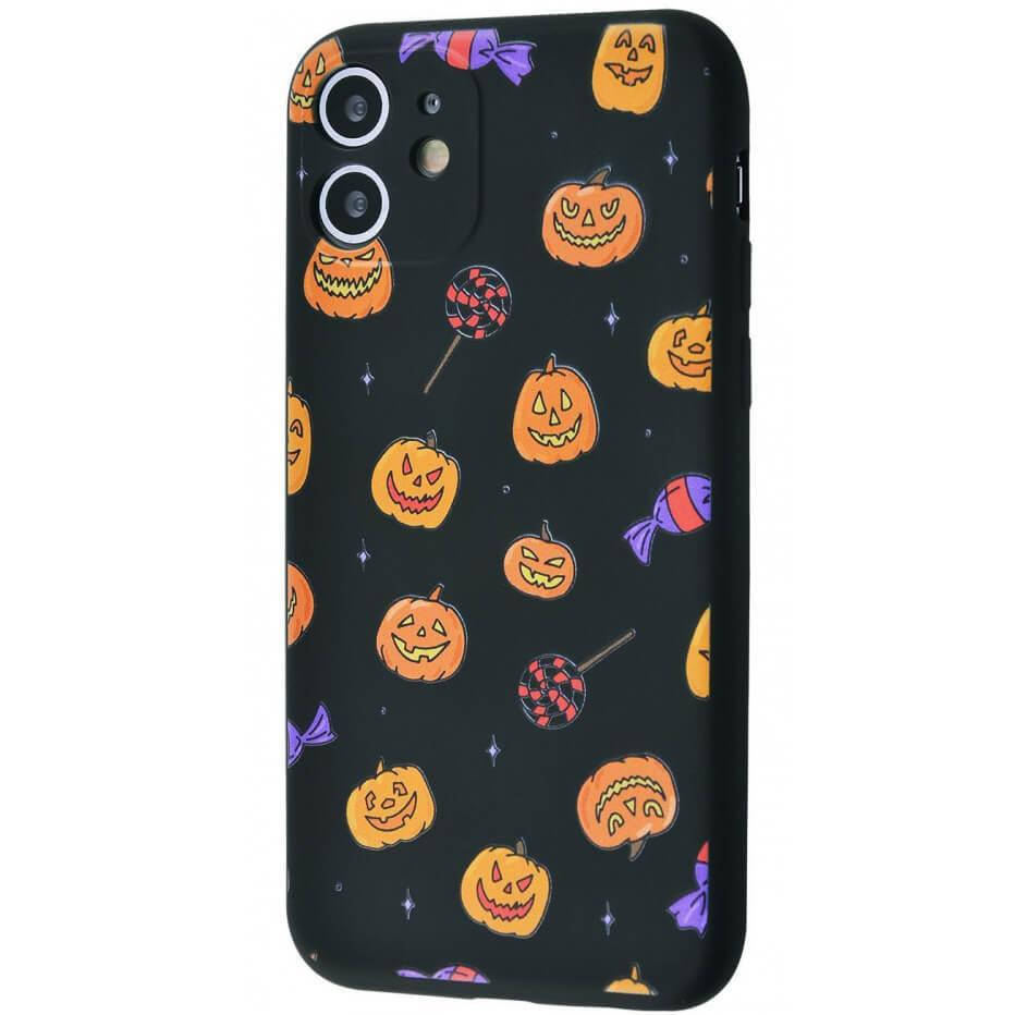 

TPU чехол WAVE Fancy для Apple iPhone 11 (6.1") Smiling pumpkins / Black, Черный