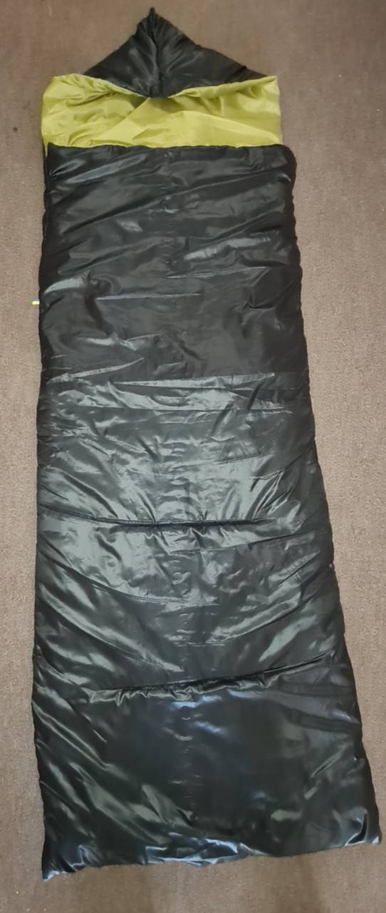 

Спальный мешок водосойкий плащёвка+синтепон размер 200 Х 70 см с мешочком лёгкий