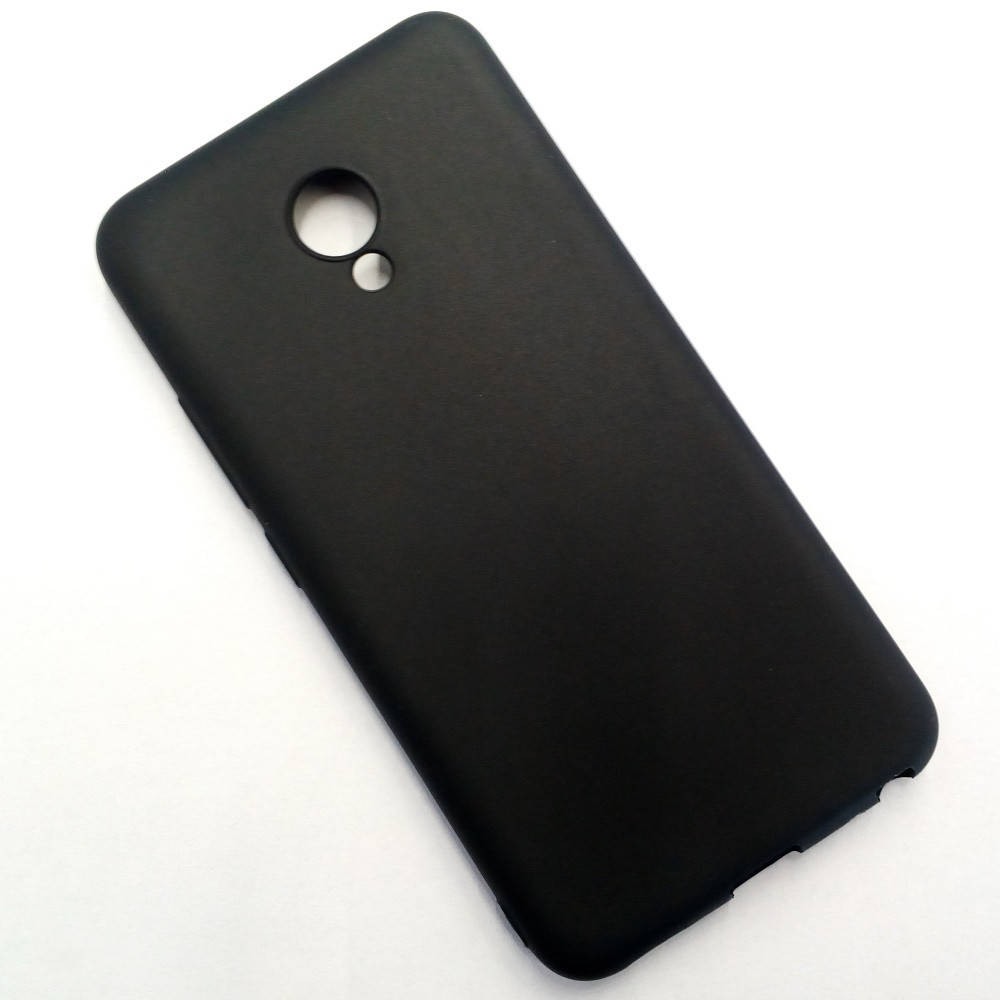 

Матовый силиконовый чехол для Meizu M5 (чёрный), Черный