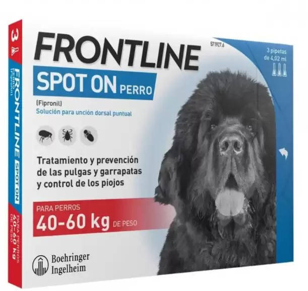 

FrontLine (Фронтлайн) Spot On капли от блох и клещей для собак 40-60кг (1пипетка)